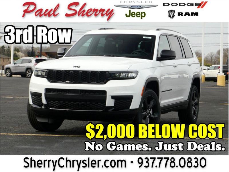 New 2025 Jeep Grand Cherokee L Altitude X 4x4Image 1