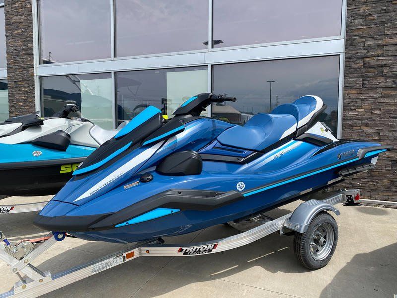 2024 Yamaha FX CRUISER HO WAUDIO DEEPWATER BLUE Image 2