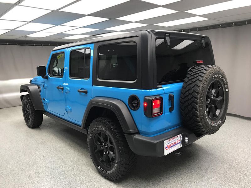 Used 2021 Jeep Wrangler Unlimited WillysImage 2
