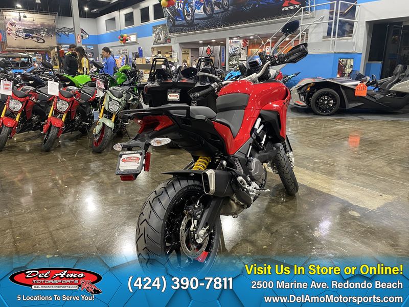 2023 Ducati MULTISTRADA V2 S  in a RED exterior color. Del Amo Motorsports of Redondo Beach (424) 304-1660 delamomotorsports.com 