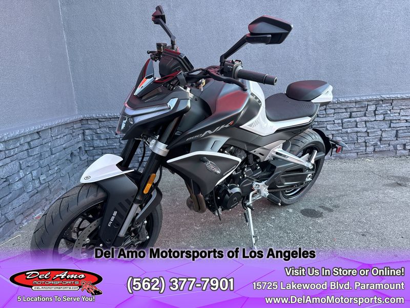 2024 CFMOTO CF800-7US  in a NEBULA WHITE exterior color. Del Amo Motorsports of Los Angeles (562) 262-9181 delamomotorsports.com 