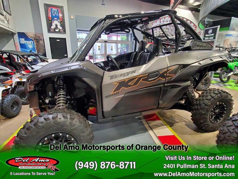 2023 Kawasaki KRF1000CPFNL  in a METALLIC FLAT RAW GRAYSTONE exterior color. Del Amo Motorsports of Orange County (949) 416-2102 delamomotorsports.com 