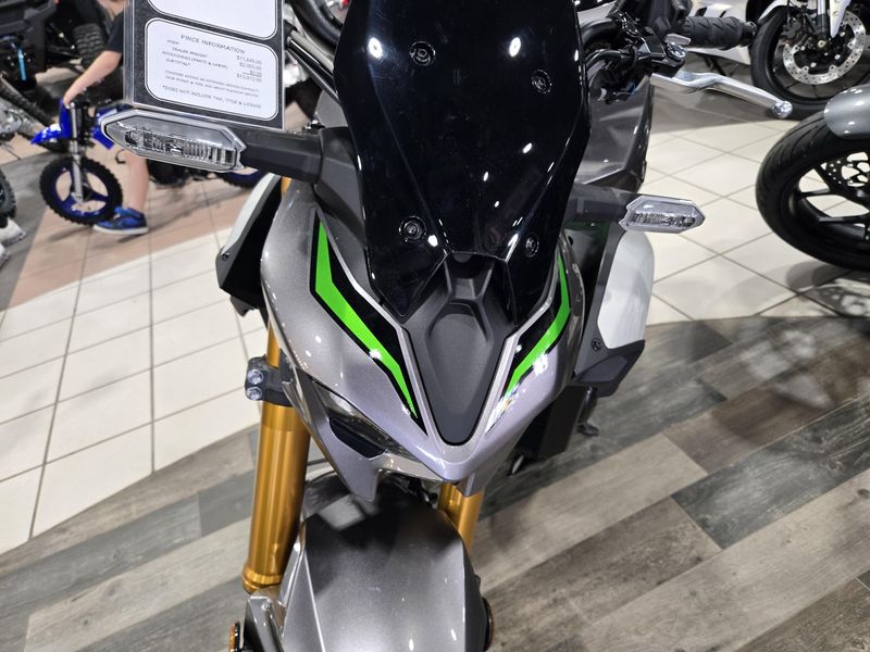 New 2025 Kawasaki Z900 SE ABS METALLIC MATTE GRAPHITE GRAY AND EBONY AND METALLIC GRAPHITE GRAY Image 17