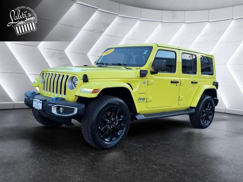Used 2023 Jeep Wrangler 4xE Sahara 4xe