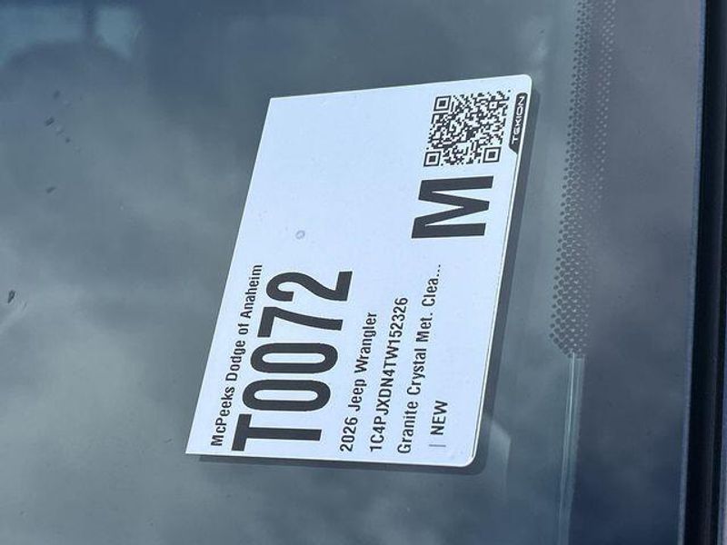 New 2026 Jeep Wrangler 4-door SportImage 23