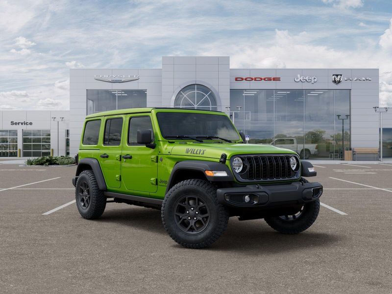 New 2025 Jeep Wrangler 4-door Willys