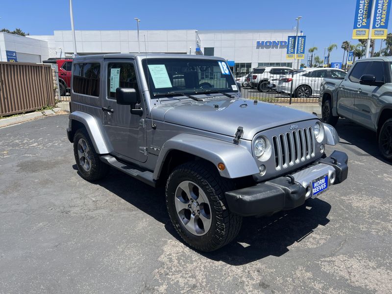 Used 2018 Jeep Wrangler JK SaharaImage 5