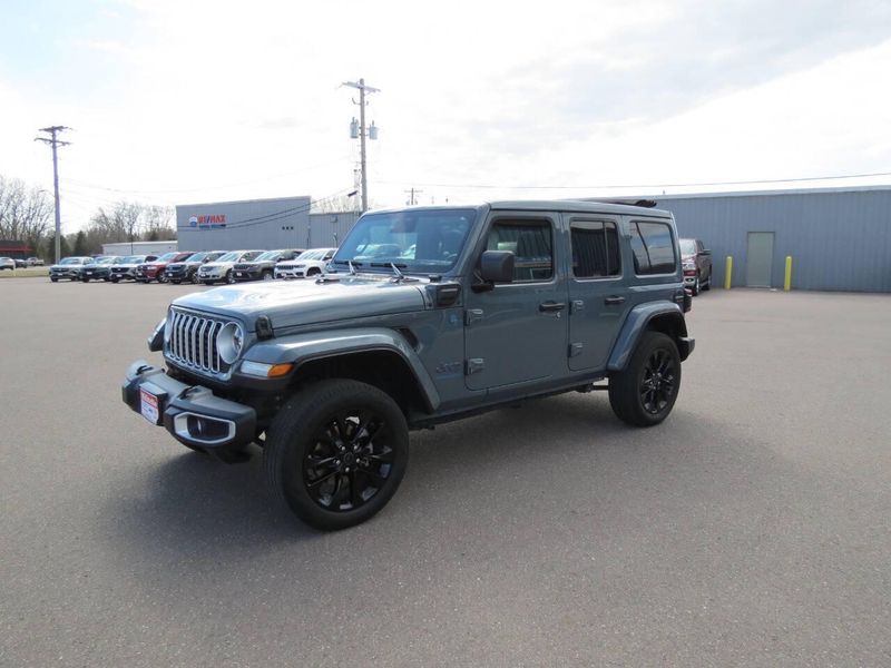 Used 2025 Jeep Wrangler 4xE Sahara 4x4 4dr SUVImage 4