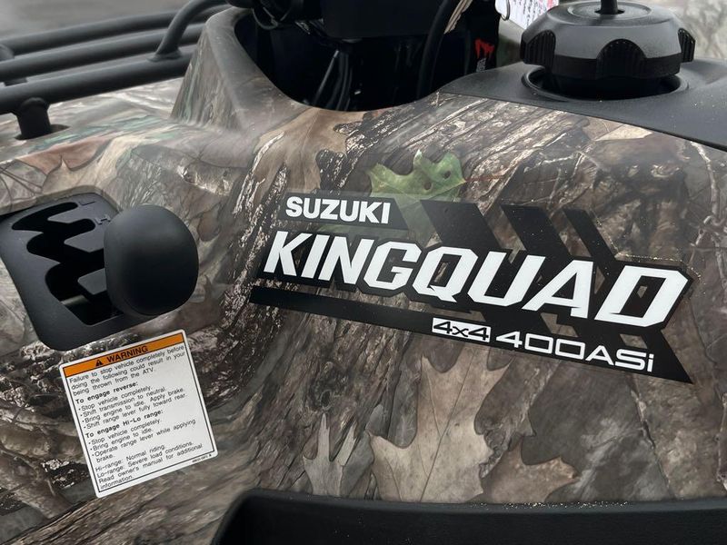 New 2025 Suzuki KINGQUAD 400ASI 