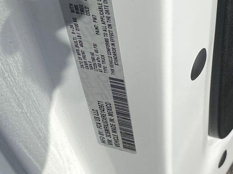 New 2024 RAM Promaster 3500 Tradesman Cargo Van High Roof 159