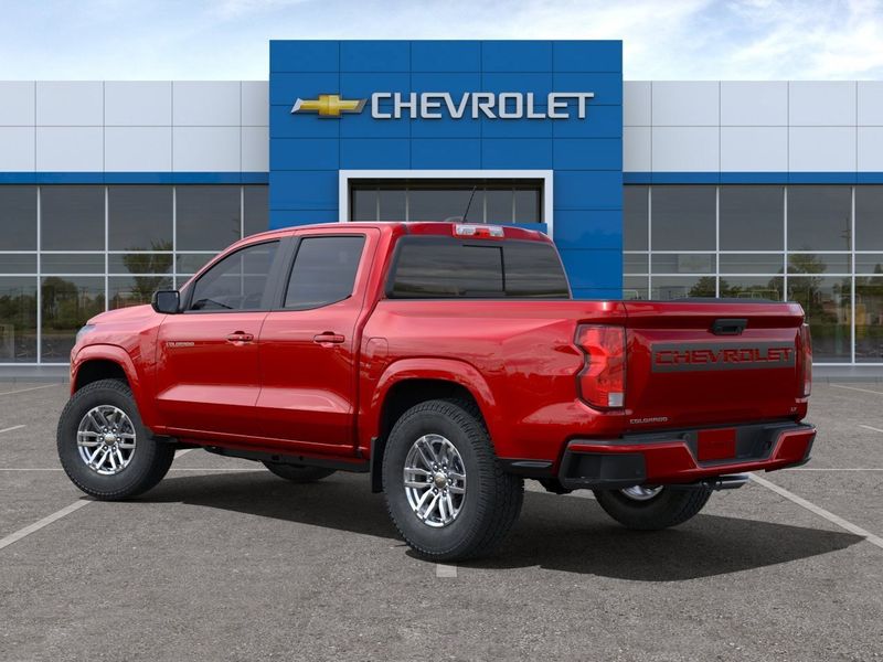 2023 Chevrolet Colorado 2WD LT in a Radiant Red Tint Coat exterior color and Jet Blackinterior. BEACH BLVD OF CARS beachblvdofcars.com 