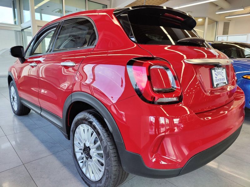 2023 Fiat 500x Pop Awd in a Passione Red exterior color and Black Heated Seatsinterior. Schmelz Countryside Alfa Romeo and Fiat (651) 968-0556 schmelzfiat.com 