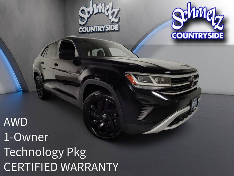 Used 2023 Volkswagen Atlas Cross Sport AWD V6 SE w/TechnologyImage 1