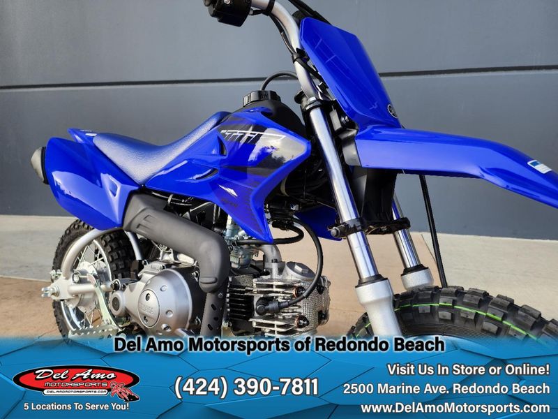 2024 Yamaha TTR50ERC  in a TEAM YAMAHA BLUE exterior color. Del Amo Motorsports of Redondo Beach (424) 304-1660 delamomotorsports.com 