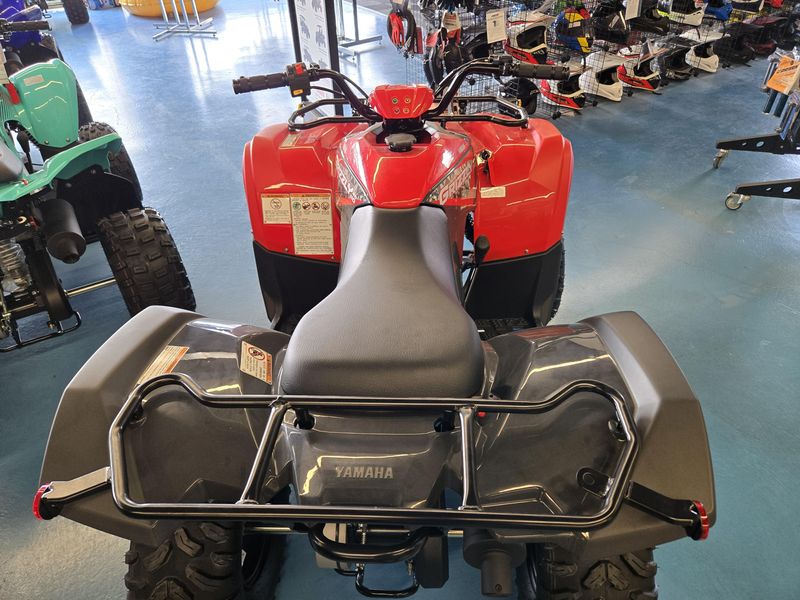 2025 Yamaha GRIZZLY 110 GREY METALLIC AND RED Image 18
