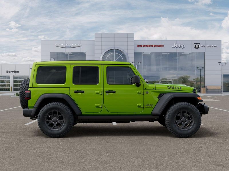 New 2025 Jeep Wrangler 4-door Willys