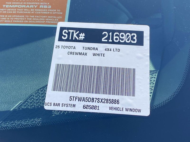 New 2025 Toyota Tundra 4WD Image 22