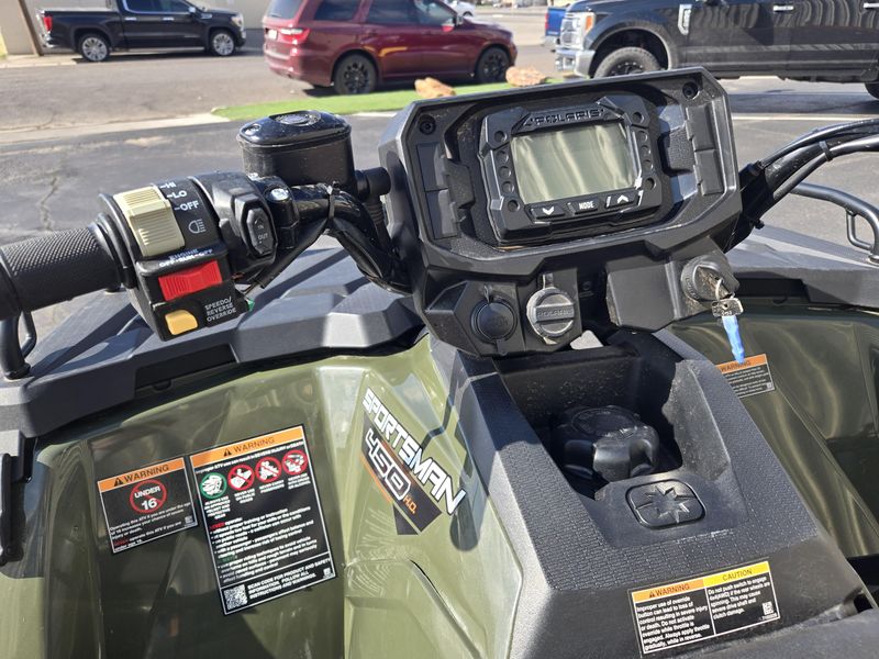 2023 Polaris SPORTSMAN 450 HO EPS SAGE GREEN Image 19
