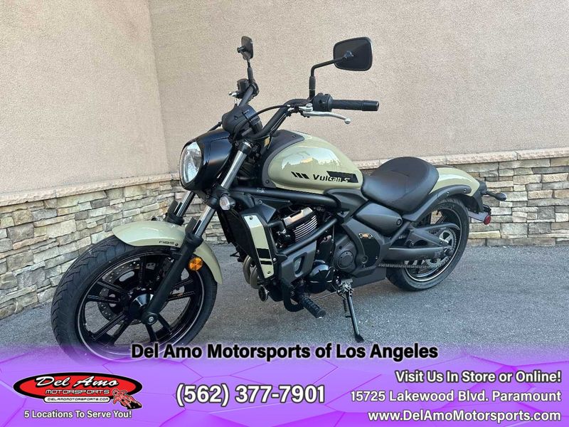 2024 Kawasaki EN650DRFAL-GN2  in a PEARL SAND KHAKI/EBONY exterior color. Del Amo Motorsports of Los Angeles (562) 262-9181 delamomotorsports.com 