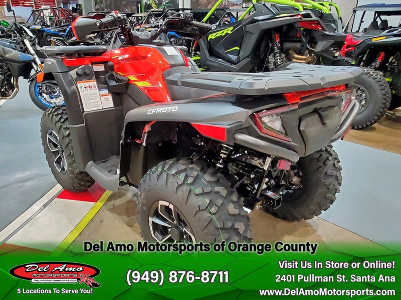 2024 CFMOTO CF600AU-3SA  in a MAGMA RED exterior color. Del Amo Motorsports of Orange County (949) 416-2102 delamomotorsports.com 