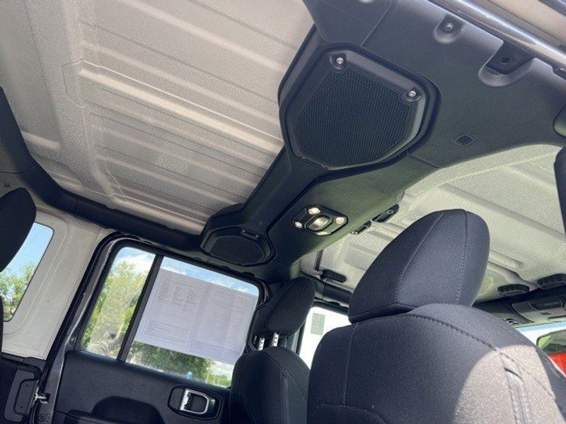 2020 Jeep Wrangler Unlimited Sahara in a Granite Crystal Metallic Clear Coat exterior color and Blackinterior. Lakeshore CDJR Seaford 302-213-6058 lakeshorecdjr.com 