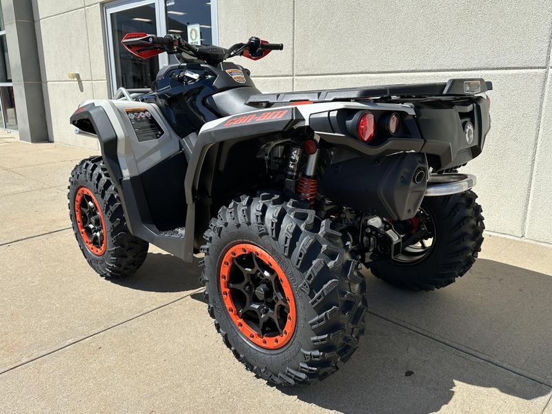 2024 Can-Am OUTLANDER XXC 1000R in a CHALK GREY / RED exterior color. Cross Country Powersports 732-491-2900 crosscountrypowersports.com 