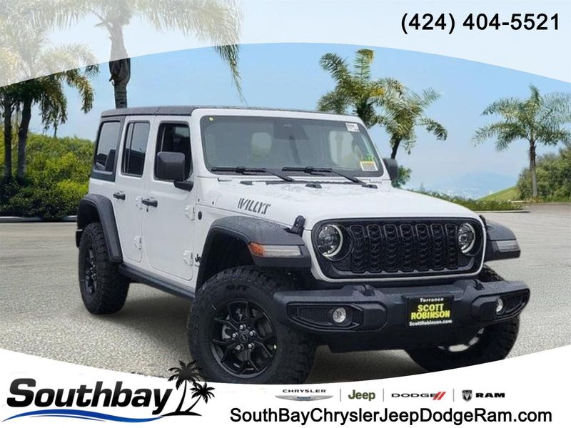 New 2026 Jeep Wrangler 4-door Willys