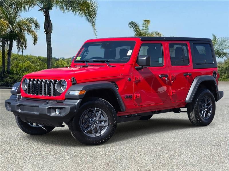 New 2026 Jeep Wrangler 4-door Sport S