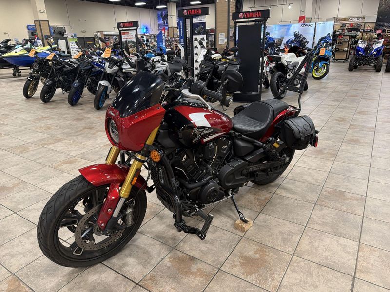 Used 2025 Indian Motorcycle 101 SCOUT WHITE MTLC WGRFX TEC Image 13