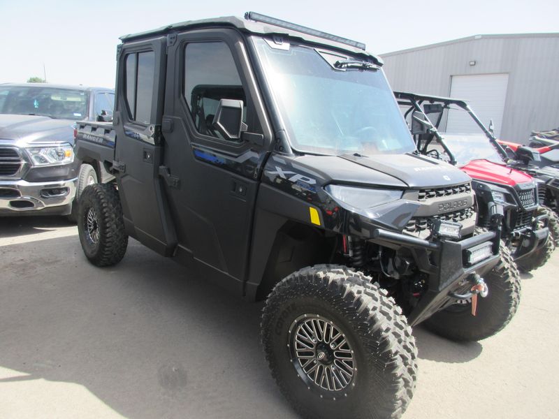 USED 2023 POLARIS RGR CREW XP 1000 NS PREM -AZURE CRYSTAL Image 1