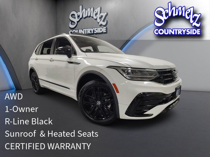 Used 2022 Volkswagen Tiguan SE R-Line Black AWD w/SunroofImage 1