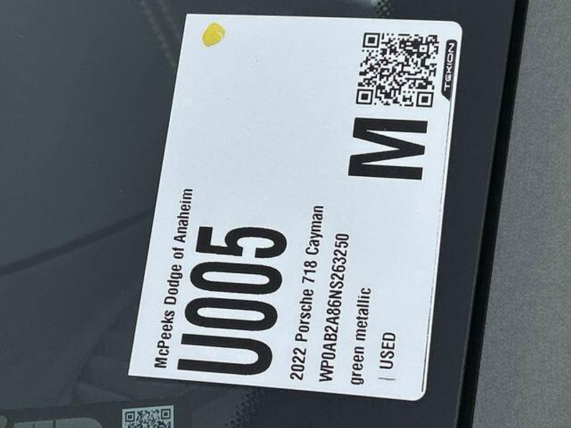 Used 2022 Porsche 718 Cayman SImage 30