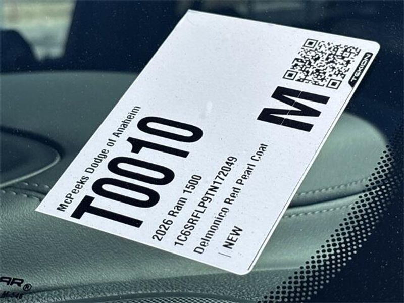 New 2026 RAM 1500 Rebel Crew Cab 4x4 5