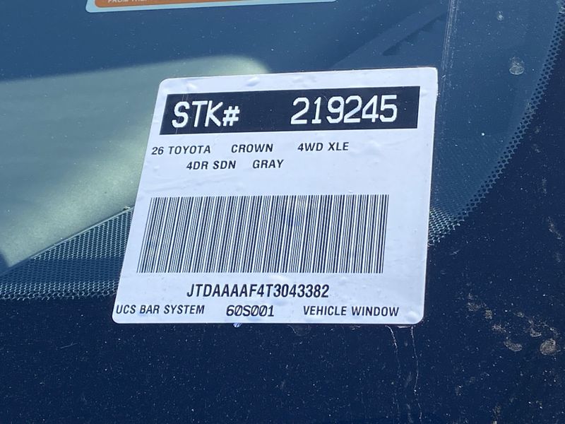 New 2026 Toyota Crown Image 20