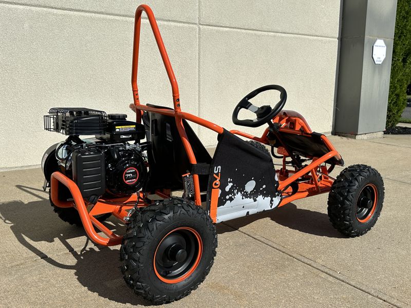 2024 KAYO S70  in a WHITE / ORANGE exterior color. Cross Country Powersports 732-491-2900 crosscountrypowersports.com 
