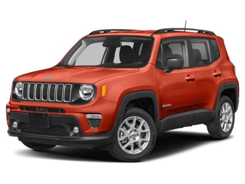 2023 Jeep Renegade (red) Edition in a Colorado Red Clear Coat exterior color. Riedman Motors Co family owned since 1926 "From our lot, to your driveway" (765) 222-5358 riedmanmotors.net 