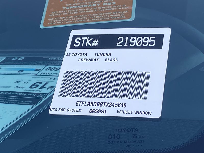 New 2026 Toyota Tundra SR5Image 21