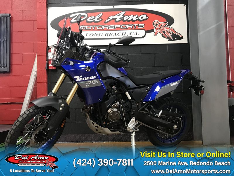 2024 Yamaha XTZ7RL  in a TEAM YAMAHA BLUE exterior color. Del Amo Motorsports of Long Beach (562) 362-3160 delamomotorsports.com 