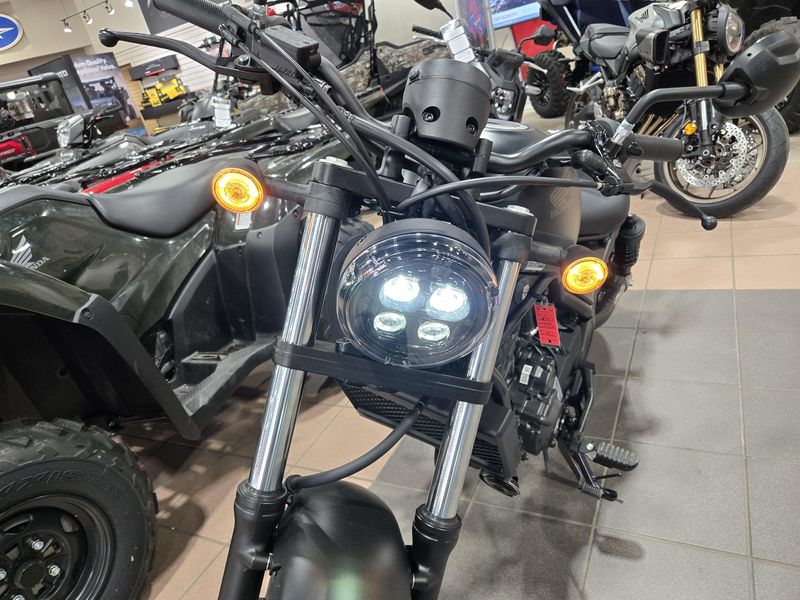 2025 Honda REBEL 300 MATTE BLACK METALLIC Image 20