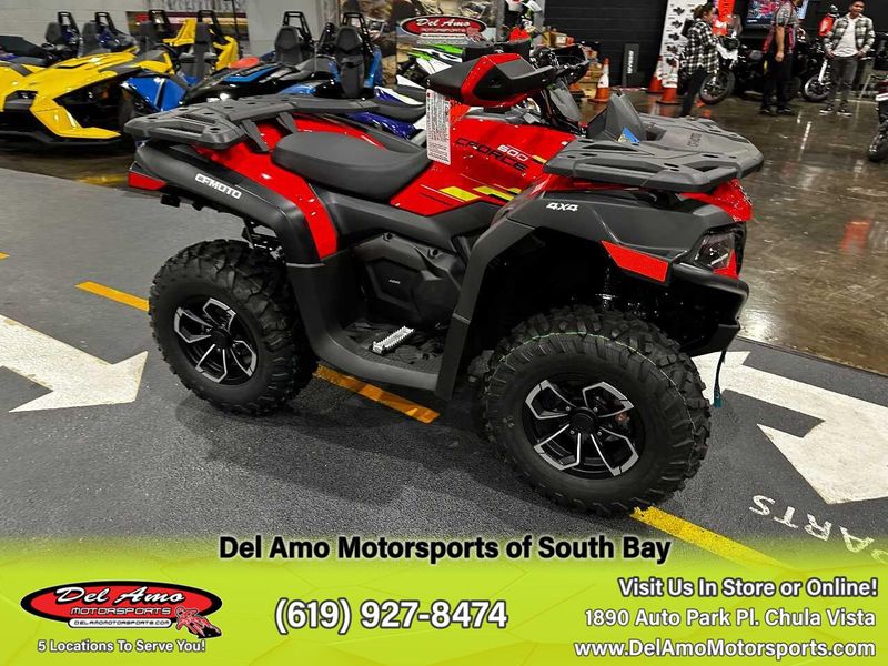 2024 CFMOTO CF600AU-3SA  in a MAGMA RED exterior color. Del Amo Motorsports of South Bay (619) 547-1937 delamomotorsports.com 