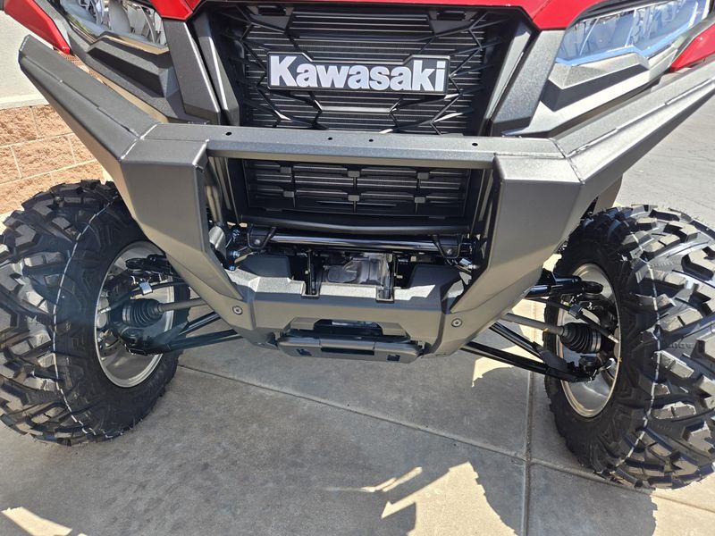 2025 Kawasaki RIDGE CREW HAVAC CANDY PERSIMMON RED Image 12
