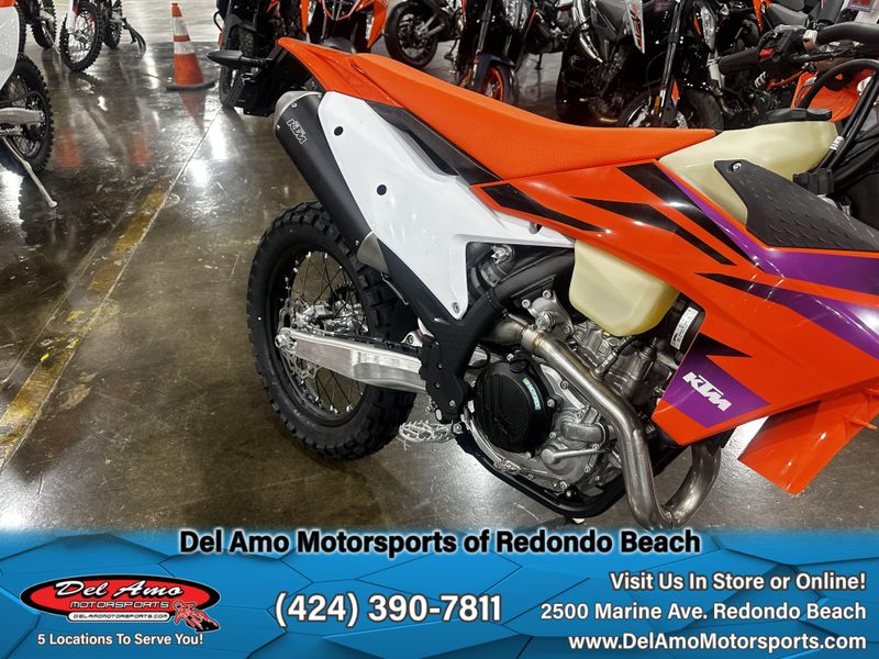 2024 KTM 500 EXC-F  in a ORANGE exterior color. Del Amo Motorsports of Redondo Beach (424) 304-1660 delamomotorsports.com 