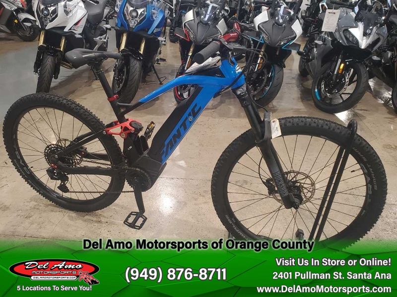 2021 FANTIC XTF-1.5 MD  in a BLUE exterior color. Del Amo Motorsports of Orange County (949) 416-2102 delamomotorsports.com 