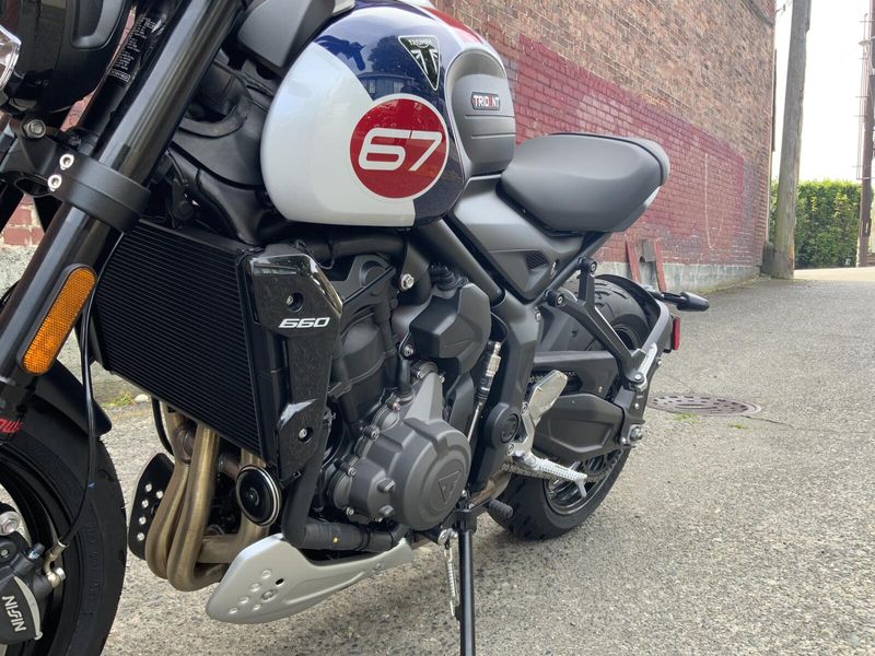 2026 Triumph TRIDENT 660 TRIPLE TRIBUTE EDITION