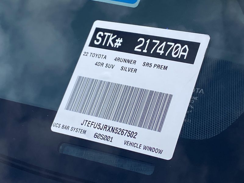 2022 Toyota 4Runner SR5 PremiumImage 33
