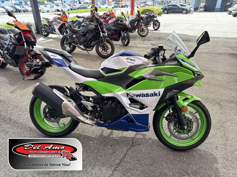 Used 2024 Kawasaki Ninja 500 40TH ANNIV. Image 1