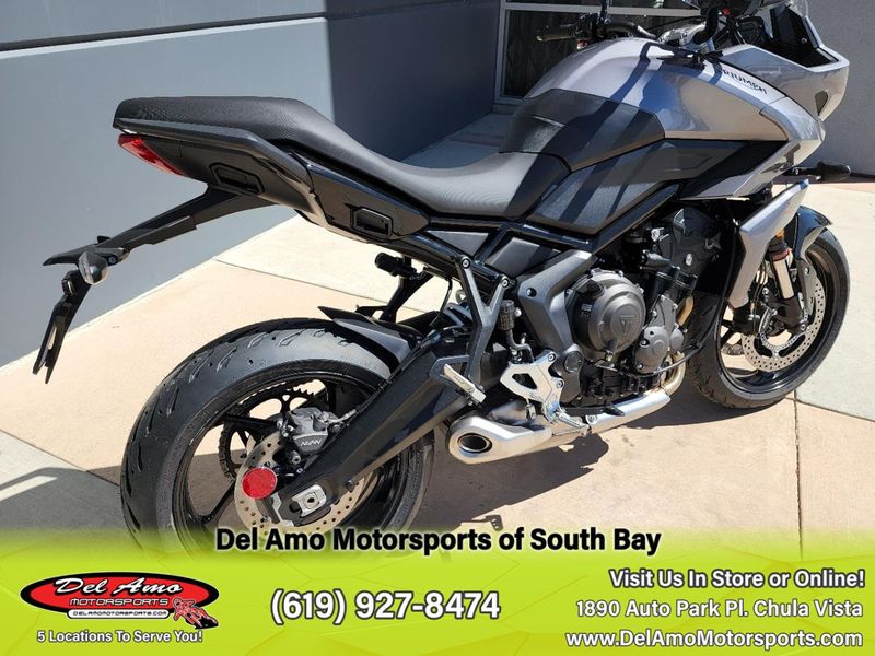 2023 Triumph TIGER SPORT 660  in a GRAPHITE/SAPPHIRE BLACK exterior color. Del Amo Motorsports of South Bay (619) 547-1937 delamomotorsports.com 