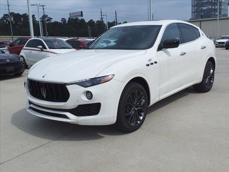 2024 Maserati Levante GT in a White exterior color and Black/Redinterior. Northside Imports Houston 281-475-4549 northsideimportshouston.com 