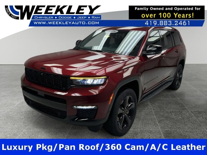 Velvet Red Pearl Coat Grand Cherokee L Limited at Weekley CDJR Butler OH