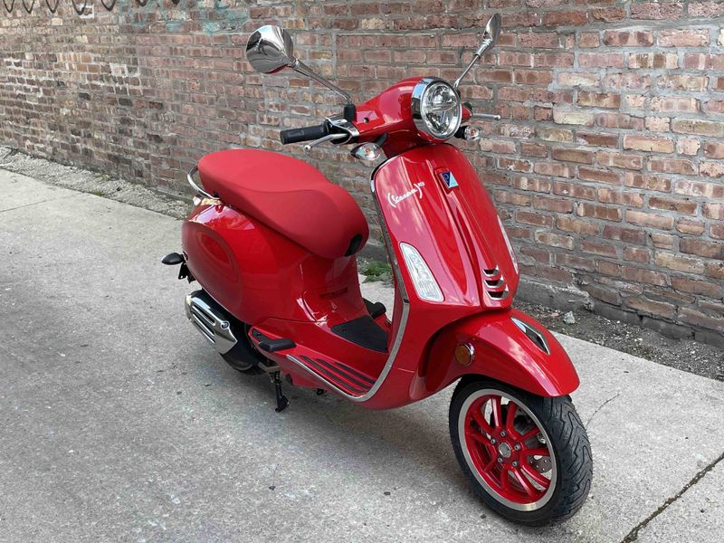 2022 Vespa Primavera 50 RedImage 3